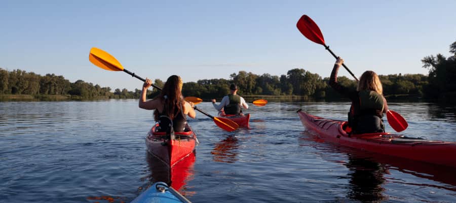 Rivière en Kayak