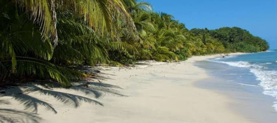 Going to the beach in Cahuita in Costa Rica.