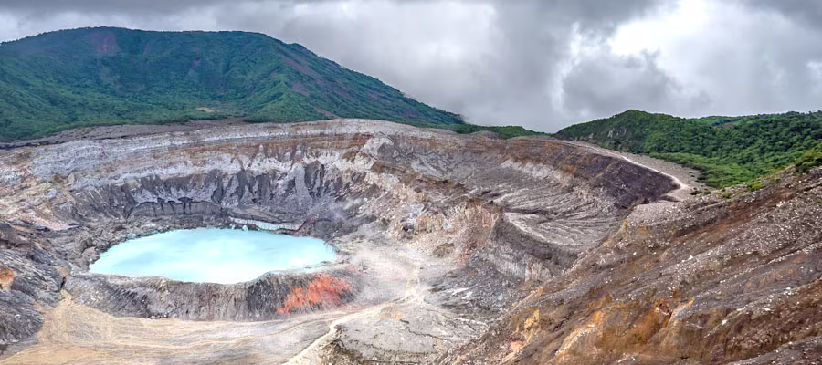 Costa-Rica,-Volcano-Turrialba