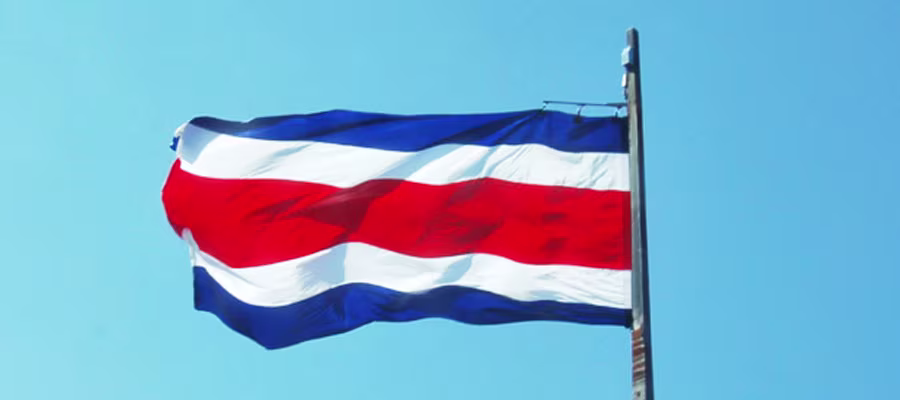drapeau-costa-rica