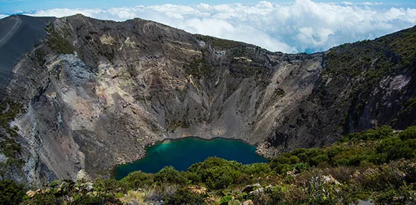 Le volcan Irazu