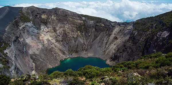 Le volcan Irazu