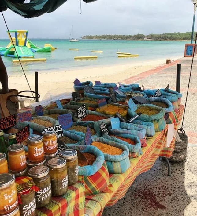 Marché de Sainte-Anne - Guadeloupe