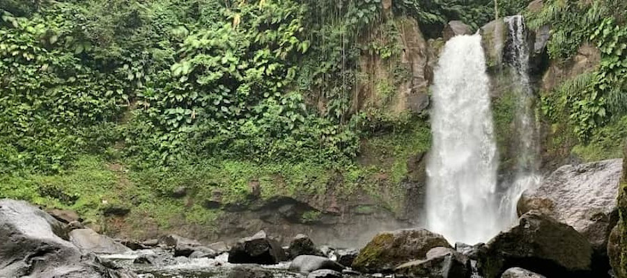 troisième chute du Carbet Basse-Terre Guadeloupe