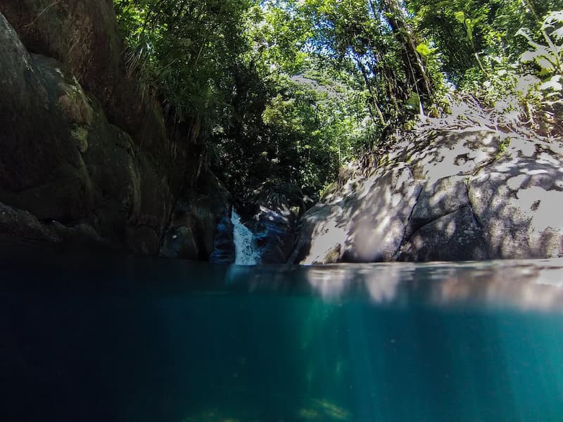 Bassin Bleu Gourbeyre - Cascades Guadeloupe
