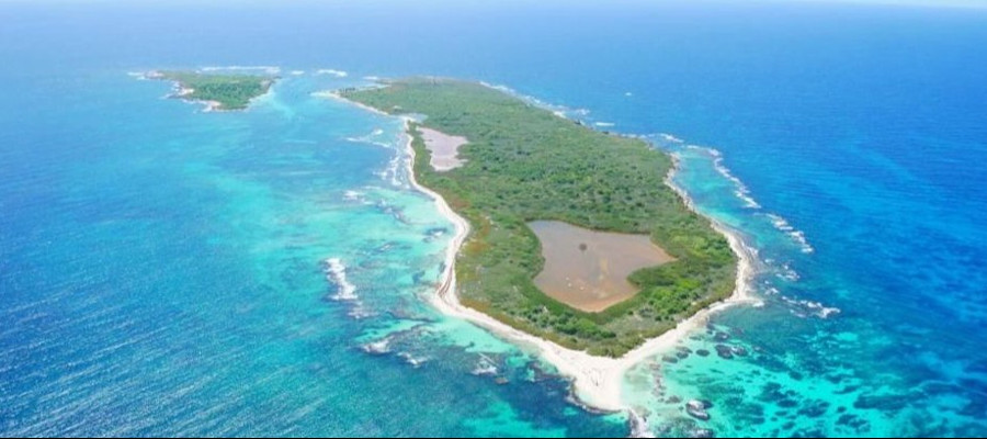 Petite Terre vue du ciel - Guadeloupe