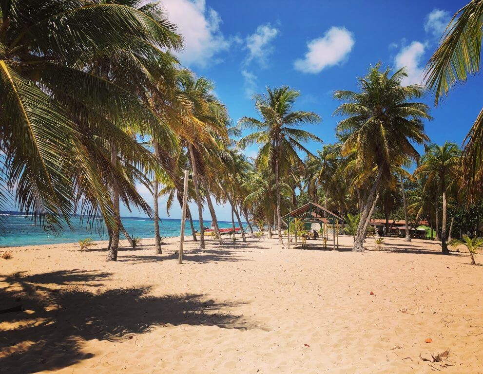 Plage du Souffleur à la Désirade, Guadeloupe