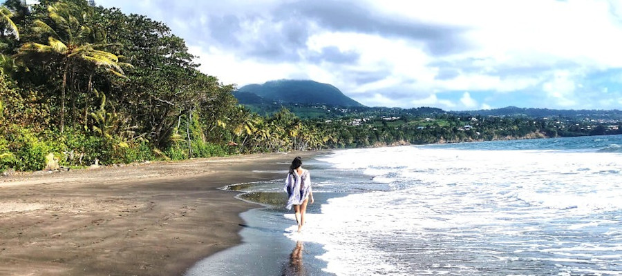 Plage Trois-Rivières Basse-Terre Guadeloupe