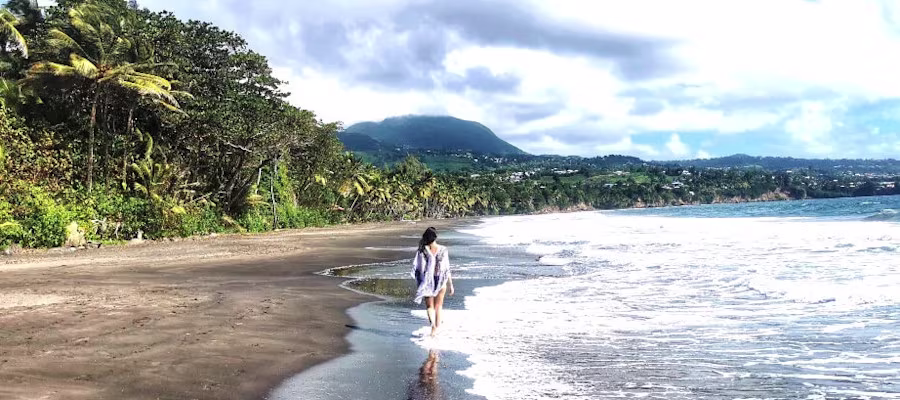 Plage Trois-Rivières Basse-Terre Guadeloupe