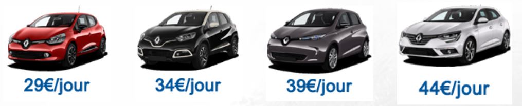 véhicules JO location voiture
