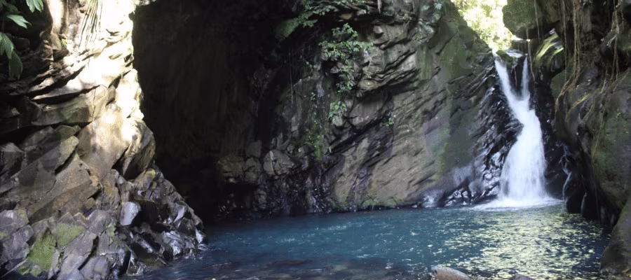 Le saut d’eau de Matouba