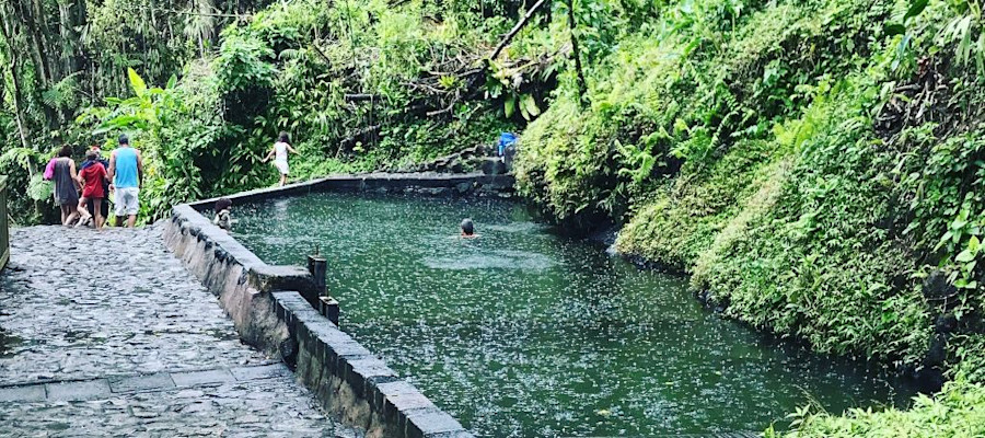 Bains Jaunes - Soufrière - Guadeloupe