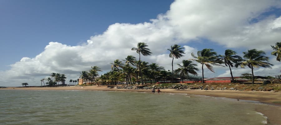 plage de KOUROU en Guyane