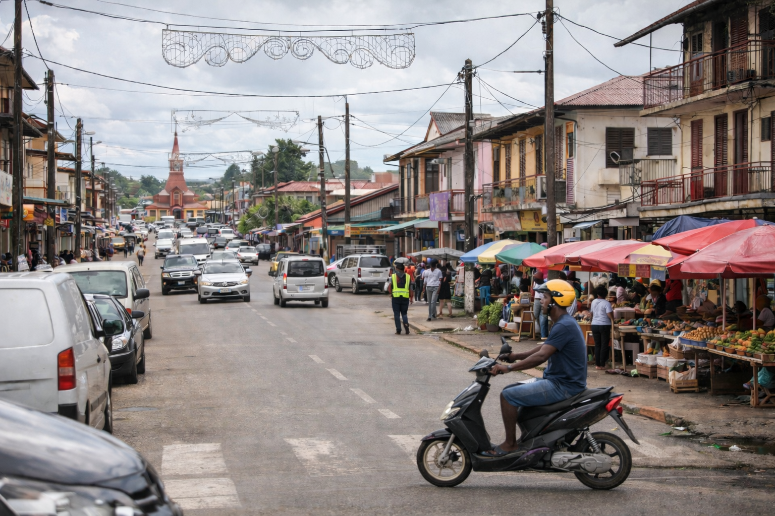 Saint-Laurent-du-Maroni : pôle économique et frontalier de l’ouest guyanais