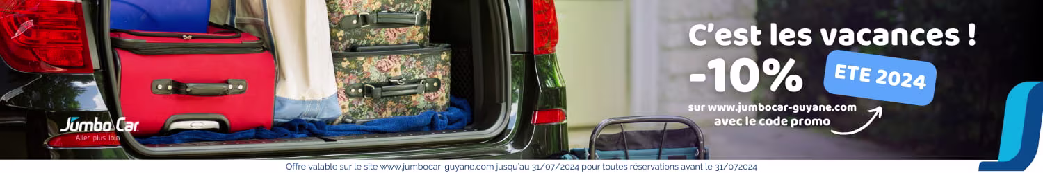 code promo location voiture Guyane