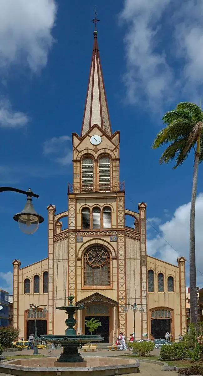 cathedrale saint louis fort de france maritnique
