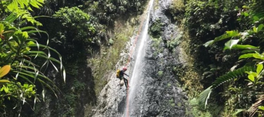 Canyoning Martinique - Saut de l'Alma