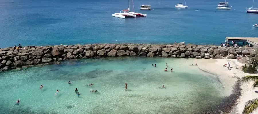 La plage du PLM