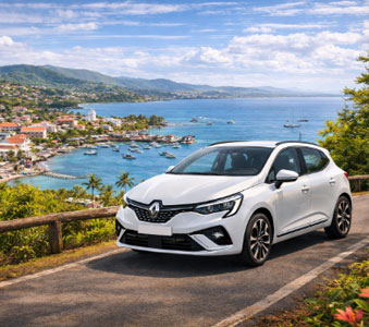 Réservez votre voiture en Martinique