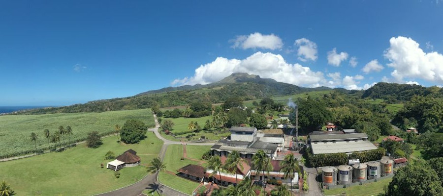 Distillerie Depaz - Panorama Drone