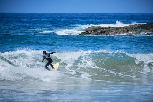 Playa Encuentro es un lugar ideal para practicar surf