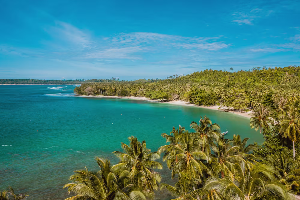 Arena blanca de las playas de república dominicana