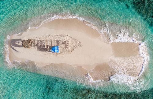 Punta Rucia, starting point to cayo arena