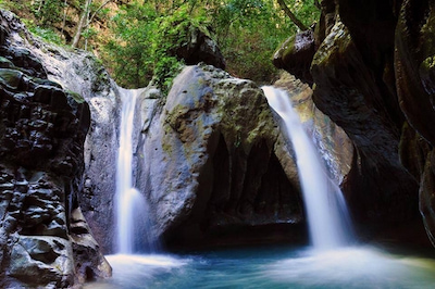 Los 27 Charcos, famosa cascada en Damajagua, cerca de Puerto Plata