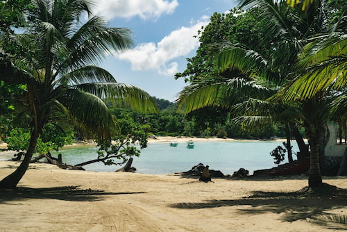 A wilder beach on the island: the beach of Rincón