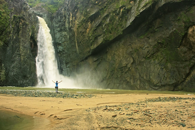 tesoro escondido en las montañas de Jarabacoa, República Dominicana