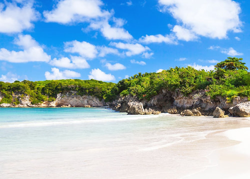 La plage de Macao, une beauté naturelle dans la mer des Caraïbes