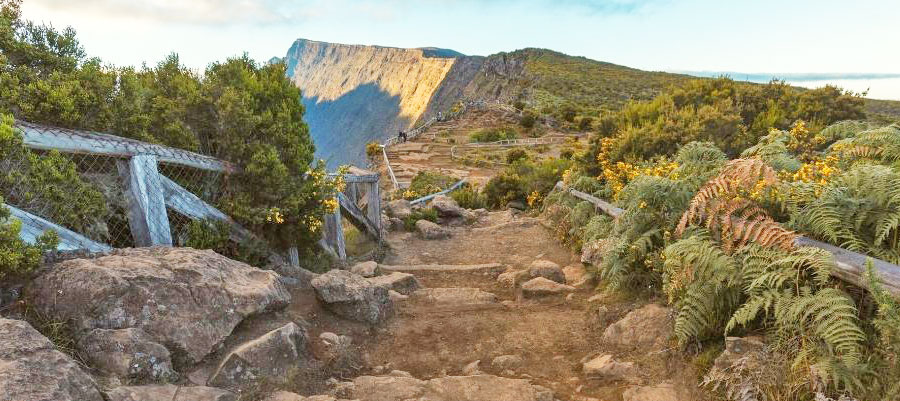 accès Piton Maido