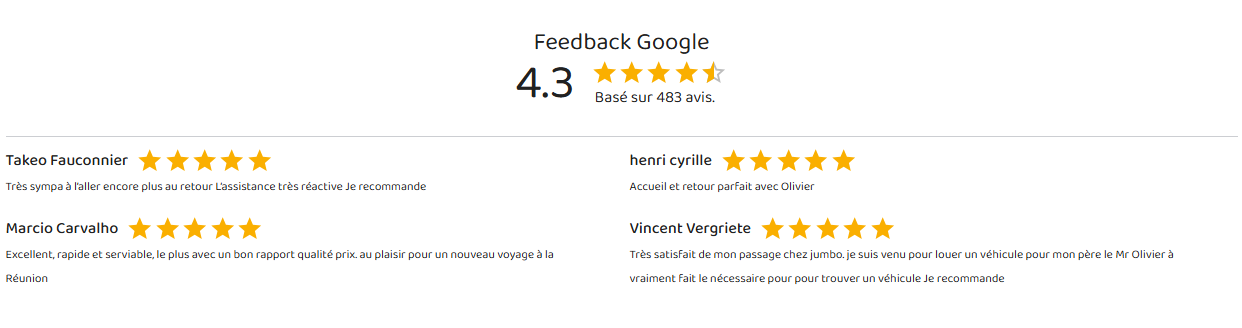 Reunion reviews