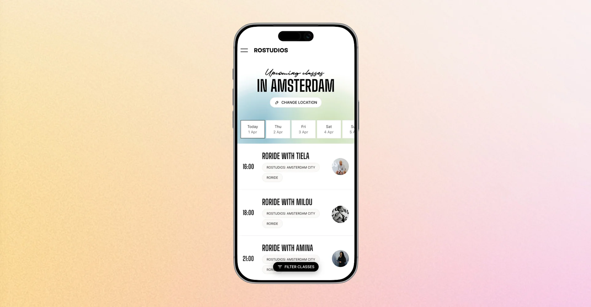 Phone With Rostudios App