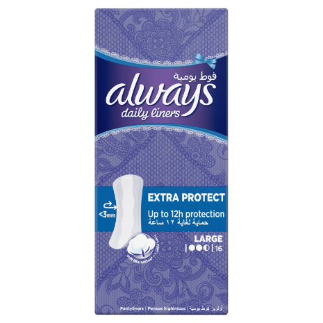 Always Extra Protect Daily Liners Large 48pcs + 20pcs Free Online at Best  Price, Sanpro Panty Liners