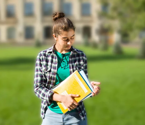 Girl In University