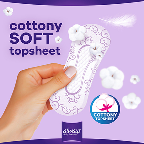 2-in-1 Panty Liners, Extra Coverage