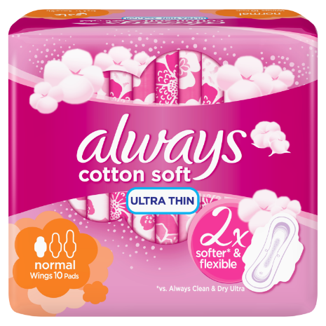 Always cotton deals pads