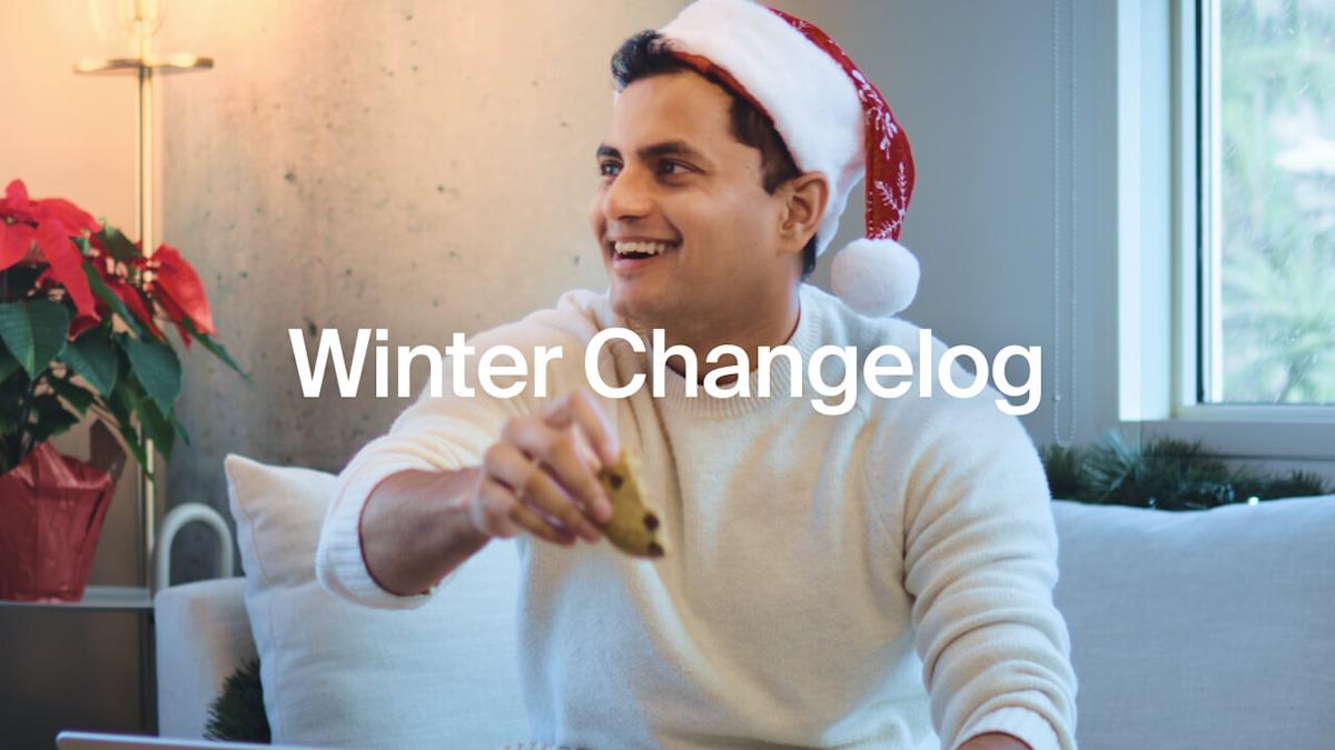 Winter Changelog 2025 Poster