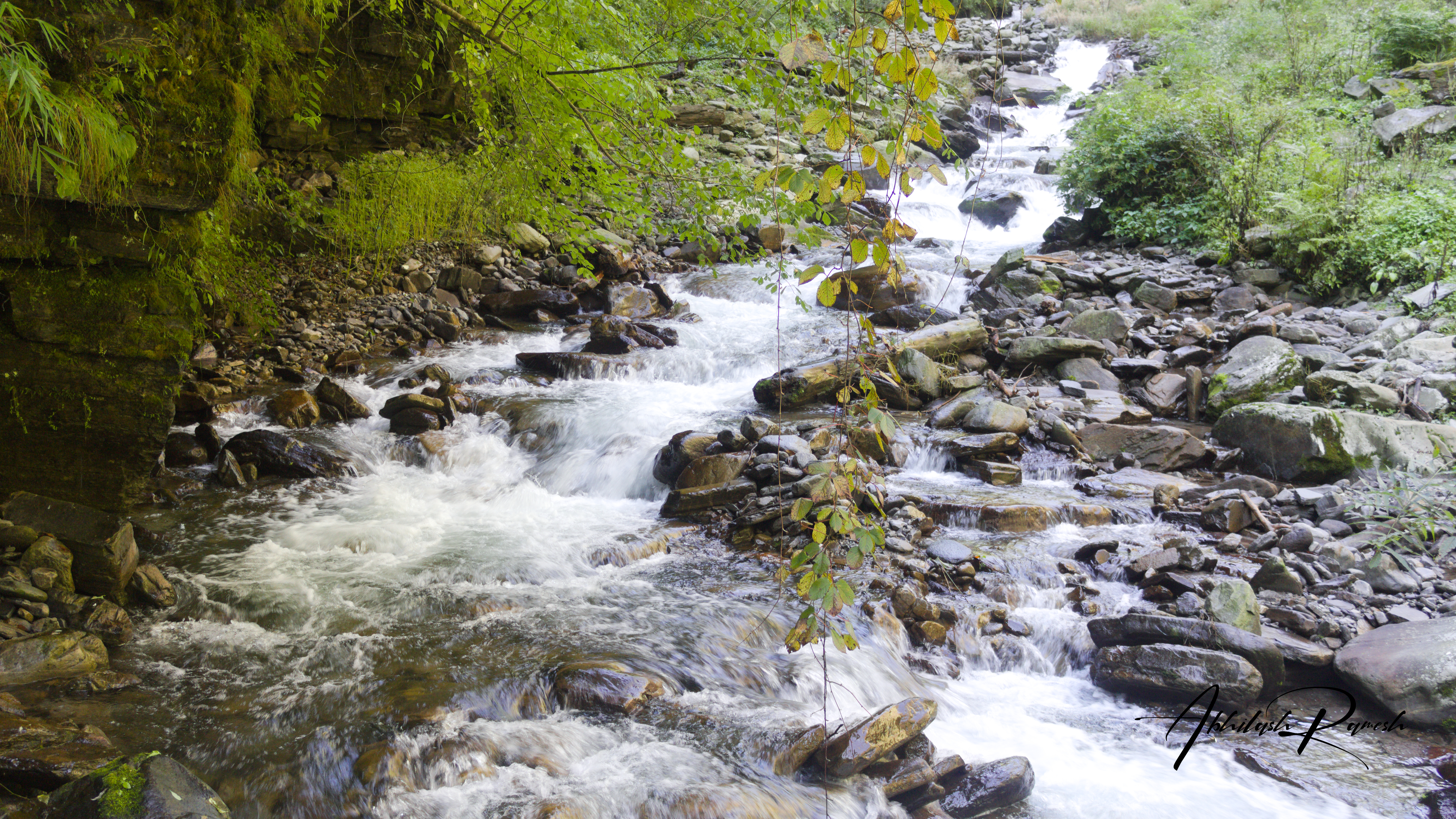 A big river stream