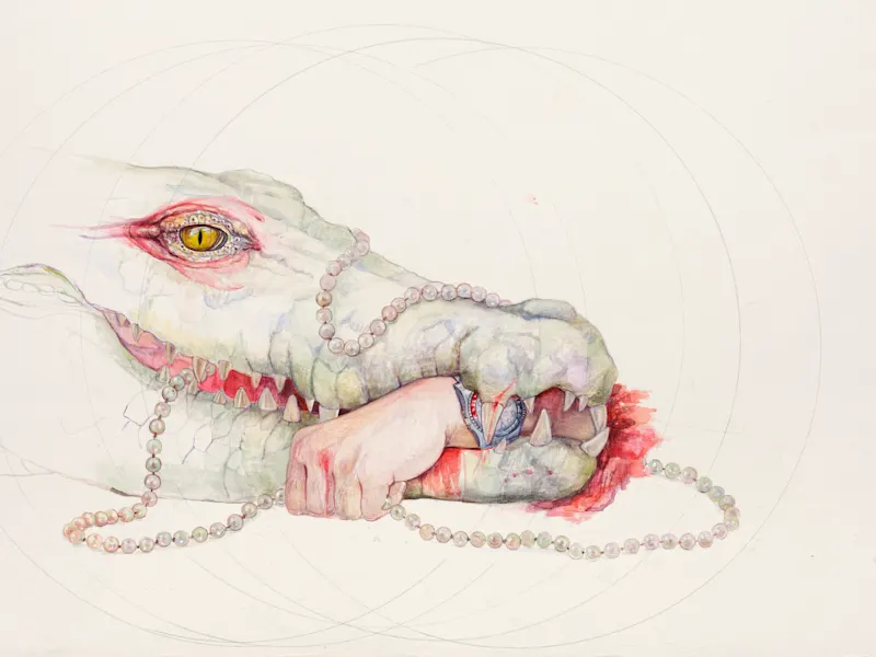 Picture of the __Martina Müntzing__ Works created in interplay with Aase Berg’s book of essays *Spöket* exhibition