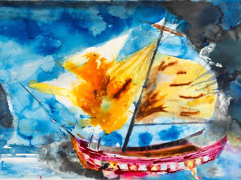 Picture of the __Ulf Rollof__ *Narcissus* exhibition