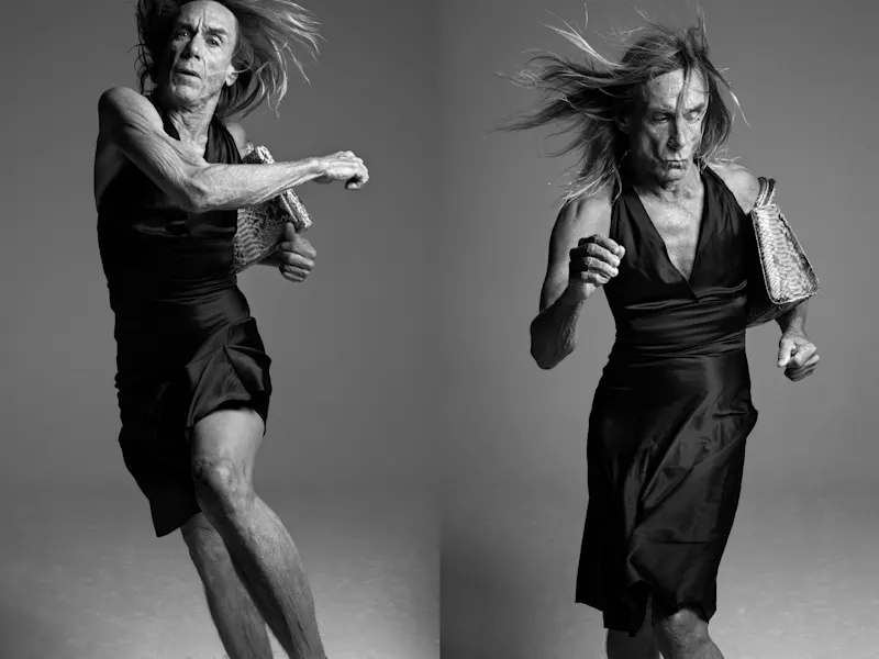 Picture of the __Mikael Jansson__ *Iggy Pop* exhibition