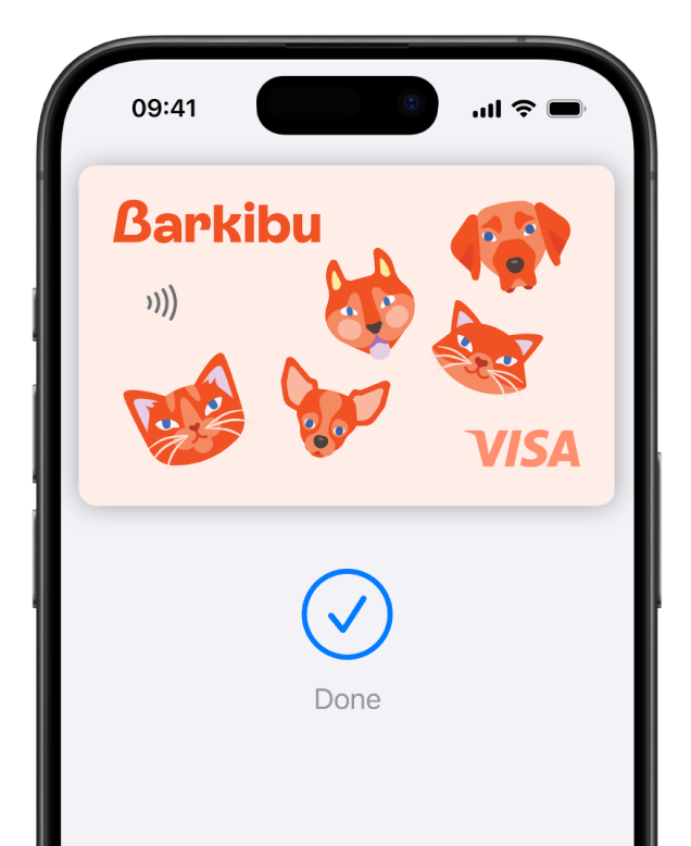 Barkibu con <br />Apple Pay