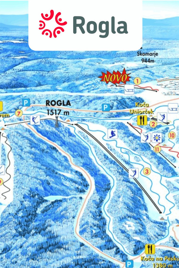 Rogla in Mariborsko pohorje