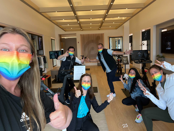 Johnny with the Manhasset Showroom Team, June 2021