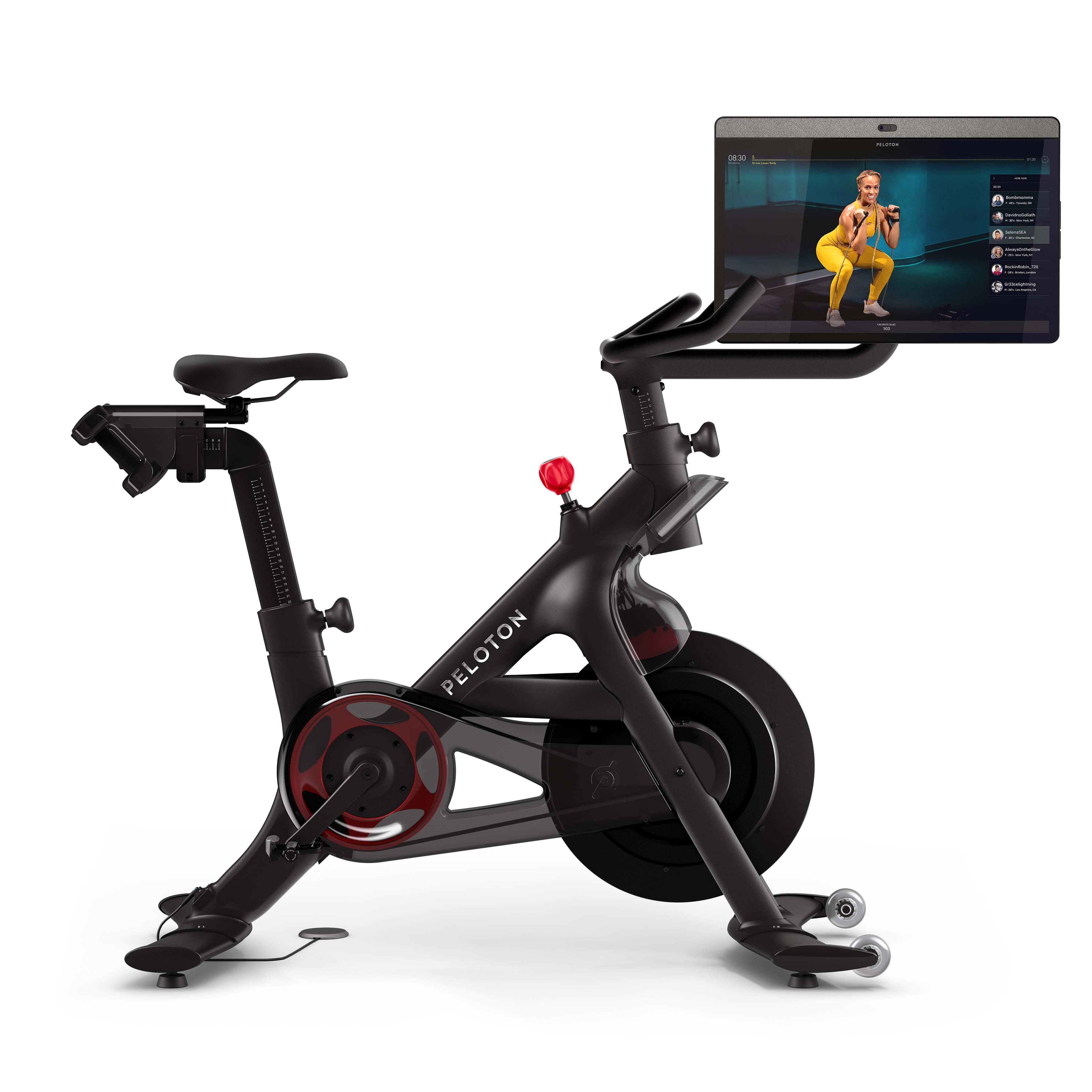 Peloton bike with screen online