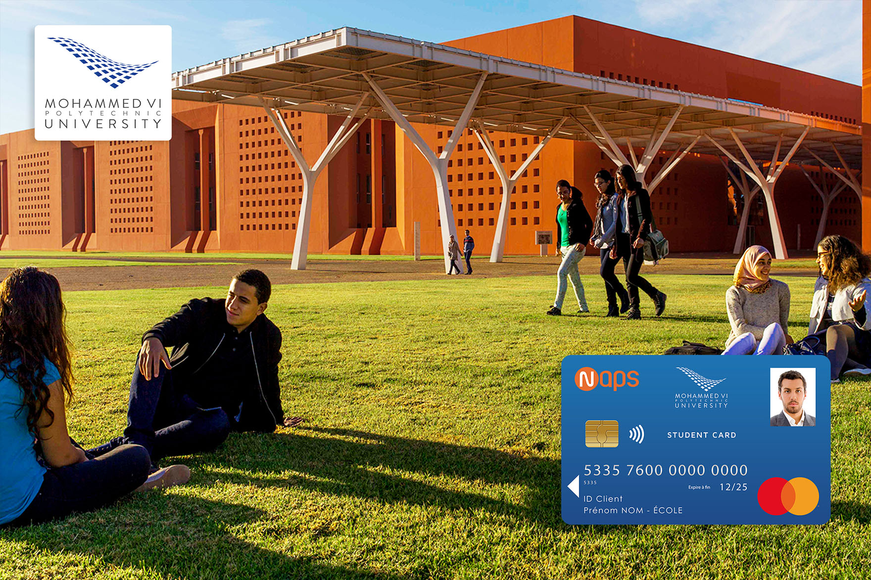 Les étudiants de l'Université Mohammed VI de Benguerir embarquent pour l'année académique 2020-2021 munis de leurs cartes étudiants NAPS