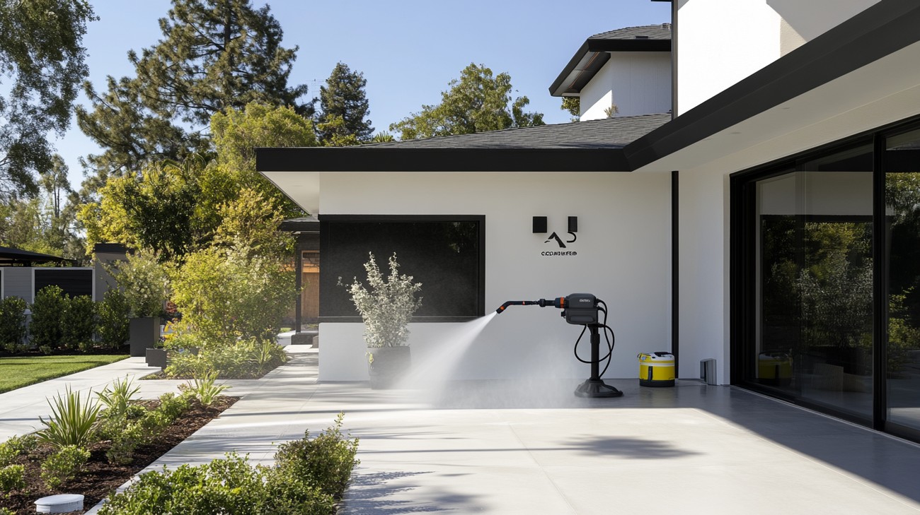 how to clean stucco near you