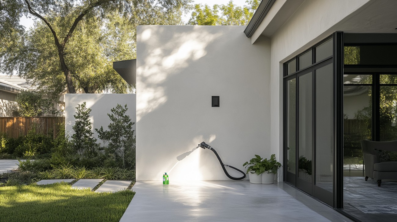 best how to clean stucco